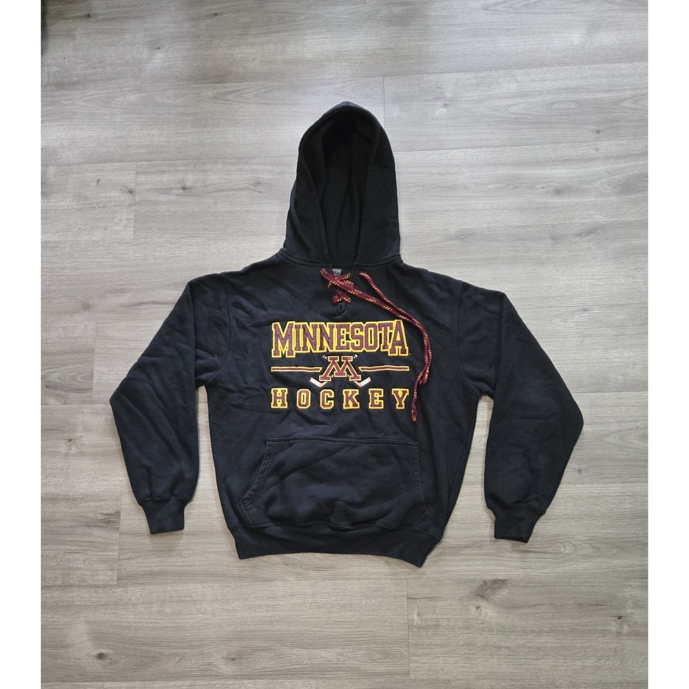Minnesota Golden Gophers Hoodie Hockey Black Men's Small Signature Concepts